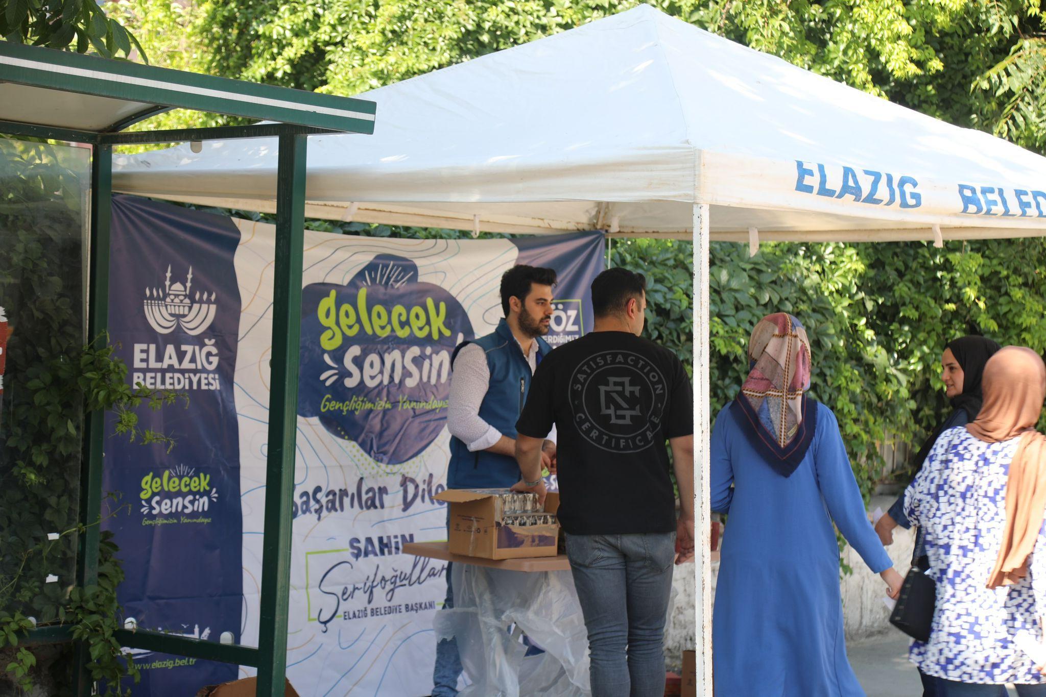 Elazığ Belediyesi’nden YKS’ye Giren Gençlere Destek