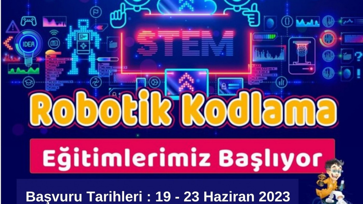 EBEGEM, TEMEL BİLGİSAYAR VE ROBOTİK KODLAMA KURSU AÇIYOR