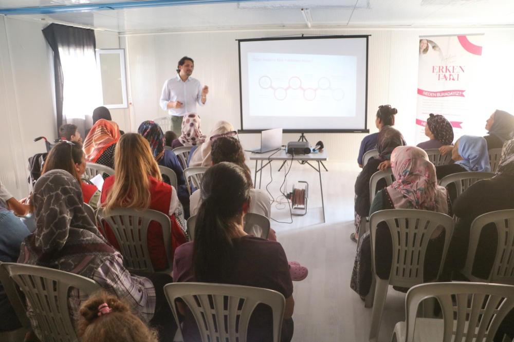 Hatay'da Kanser savaşçıları Derneği Tarama Yaptı