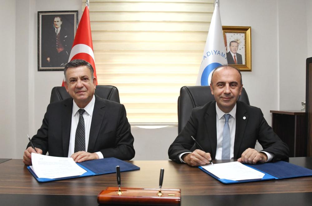 Adıyaman Üniversitesi ile Merinos A.Ş. Arasında 56 Dairelik Lojman İçin Protokol İmzalandı