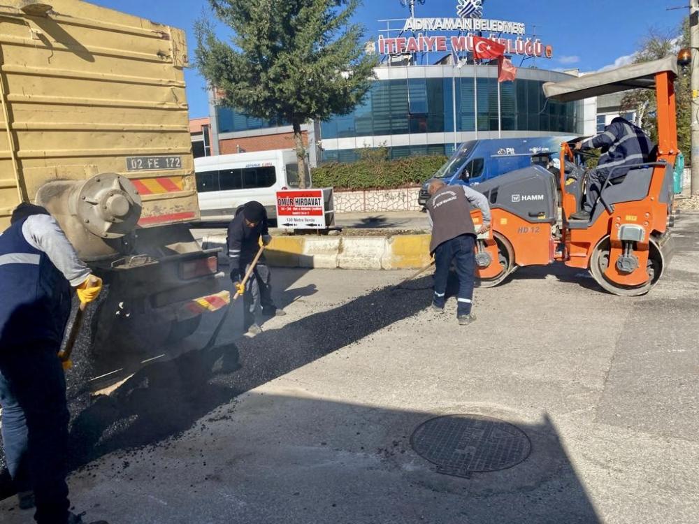 Adıyaman Belediyesi Çalışmalarına Devam Ediyor