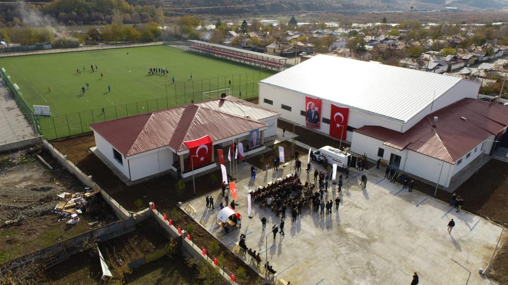 Palu İlçesi Spor Kompleksine Kavuştu