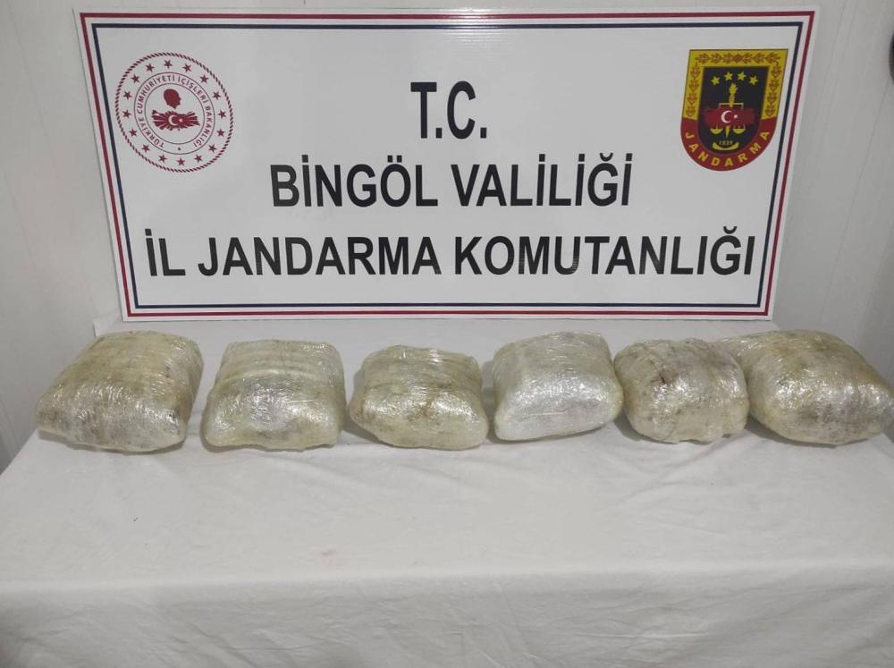 Bingöl'de 4 Kilo Uyuşturucu Ele Geçirildi, 2 Şüpheli Gözaltında