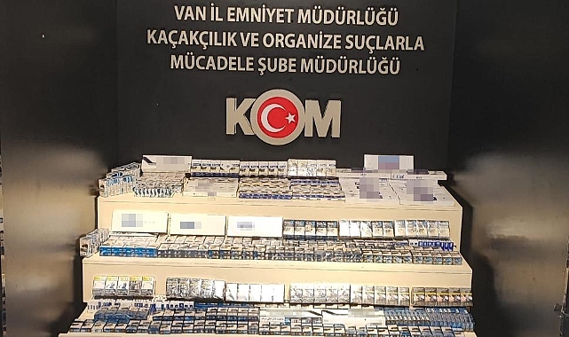 Van’da gümrük kaçakçılığı operasyonları