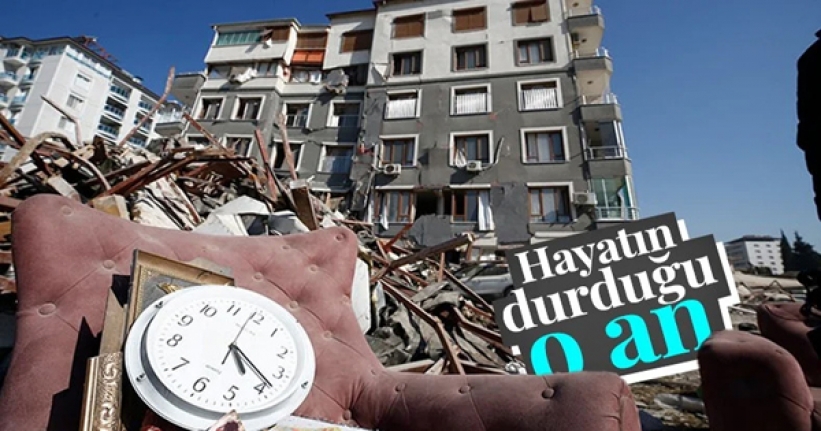 TÜRKİYE'DE GEÇTİĞİMİZ YIL SAAT 04.17'DE HAYAT DURDU