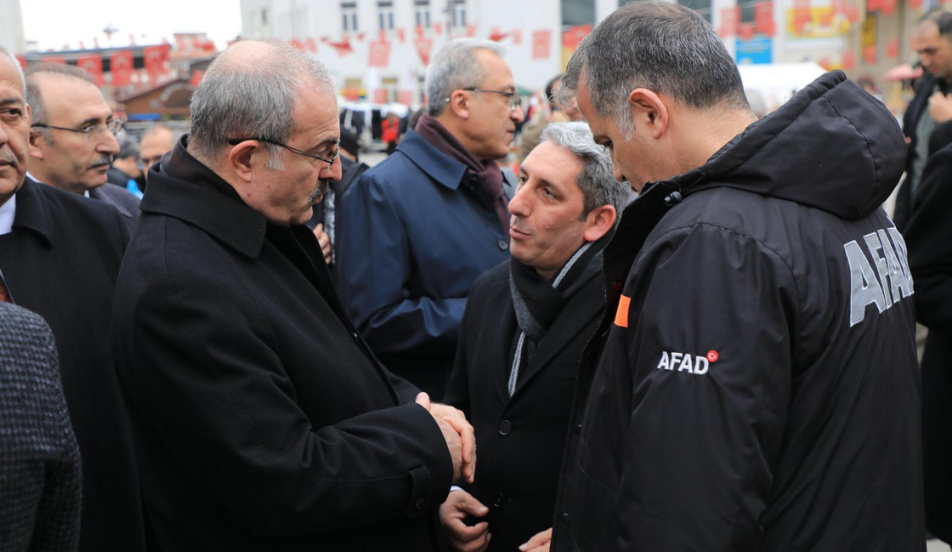 EKUT BAŞKANI HEYBET ÖZTEKKELİ VALİ TORAMAN İLE İSTİŞARELERDE BULUNDU