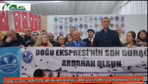 DOĞU EKSPRESİ’NİN SON DURAĞI ARDAHAN OLSUN