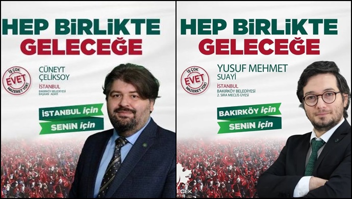 GELECEK PARTİSİ BAKIRKÖY BELEDİYE BAŞKAN ADAYI CÜNEYT ÇELİKSOY VE MECLİS ÜYELERİ SAMİMİYETLE HİZMET SÖZÜ VERİYOR.