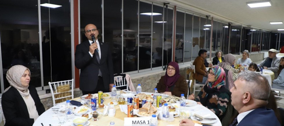 Gelibolu kaymakamı Abacı'dan şehit ailelerine iftar