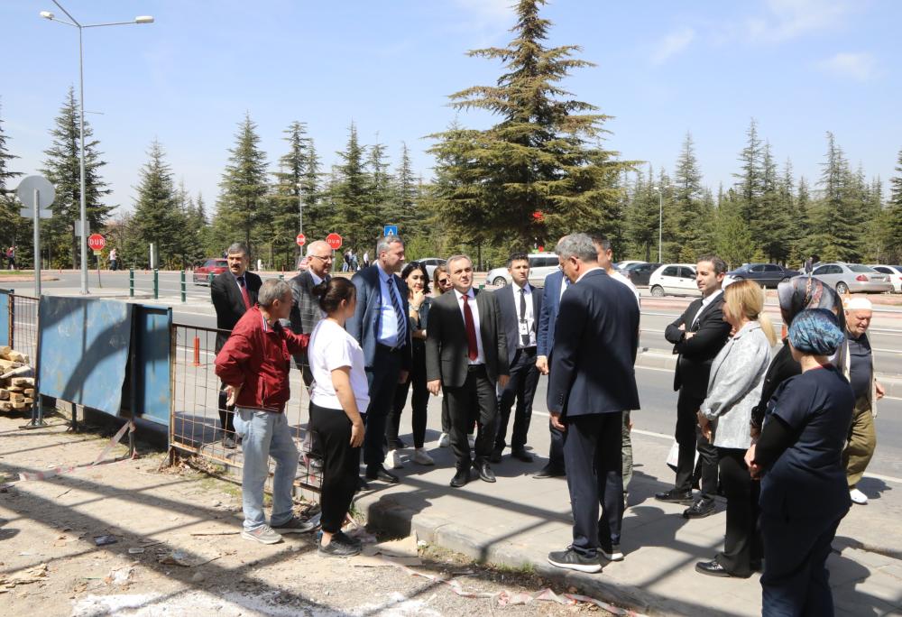 Erciyes Üniversitesi’nde Yapımı Devam Eden Projeler Birer Birer Hayata Geçiriliyor