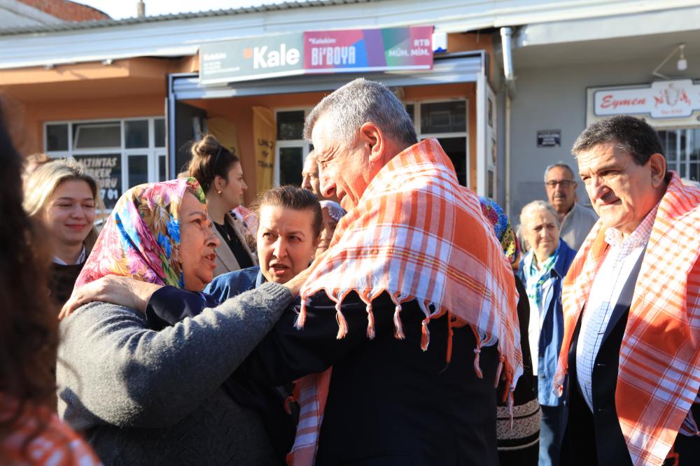 Çamlı Köyü’ne İki Müjde Birden Çamlı dolmuşu ve Çamlı Meydanı başlıyor