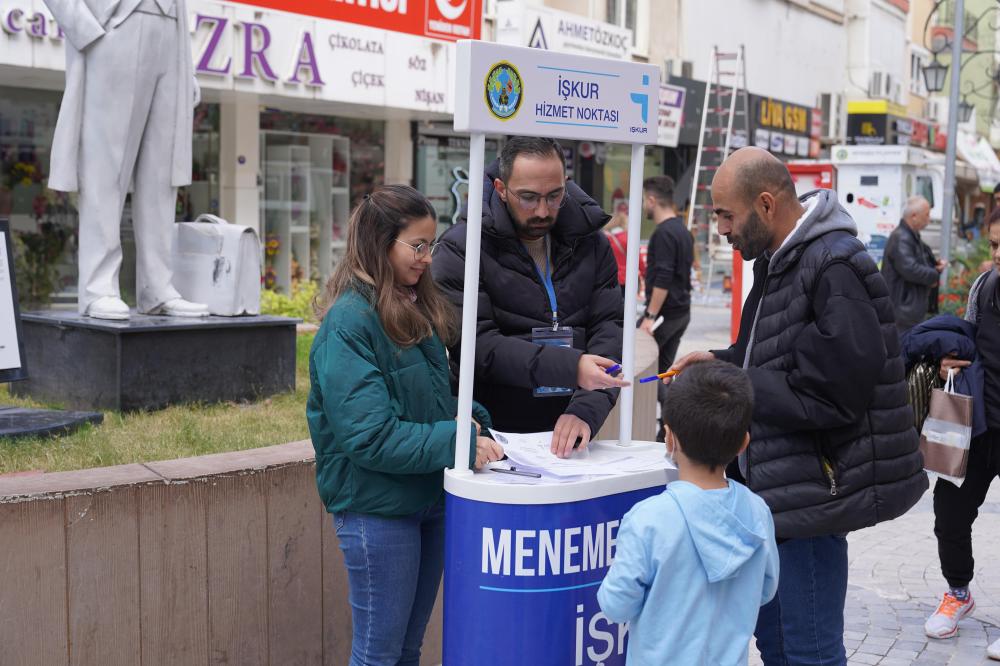 MENEMEN'DE İSTİHDAM ATAĞI SÜRÜYOR