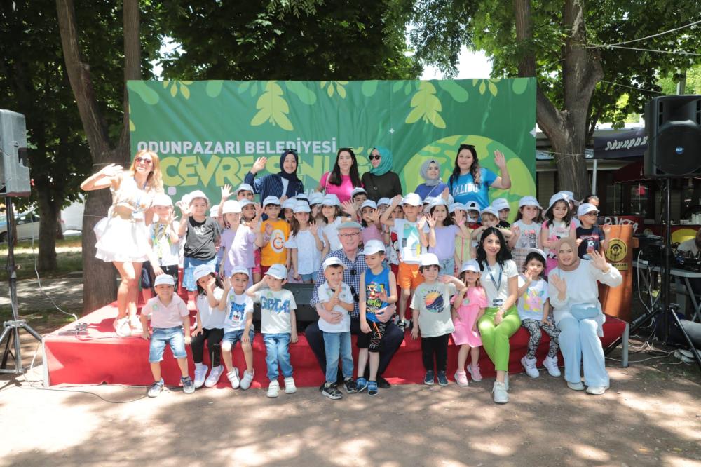 Odunpazarı Belediyesi çevre sorunlarına dikkat çekmek için Çevre Şenliği düzenledi