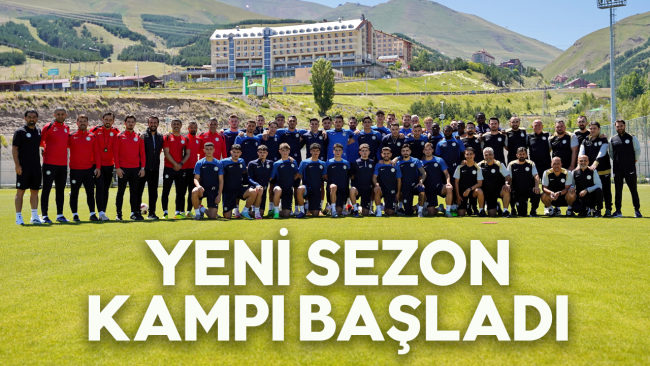 ÇAYKUR RİZESPOR ERZURUM KAMPI BAŞLADI