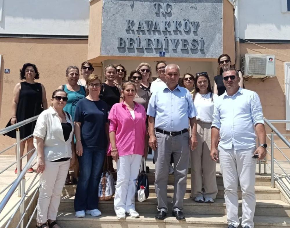 CHP Çanakkale  İl Kadın Kollarından, Gelibolu Kadın Kollarına  ve Kavaköy belediyesine ziyaret