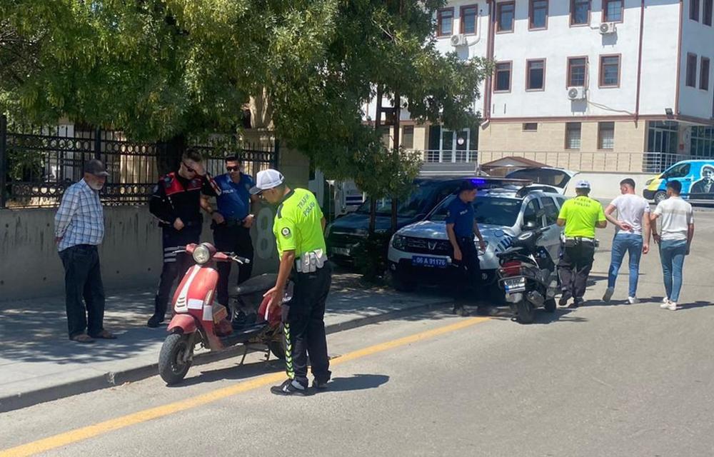 Motosikletler üzerinde trafik denetimleri arttı