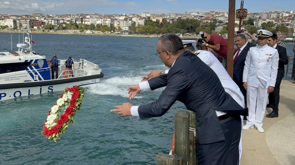 Tekirdağ’da Ertuğrul Fırkateyni Anısına Şehitler İçin Tören Düzenlendi