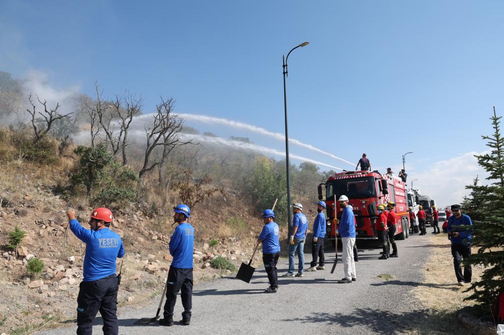 Talas Belediyesi'nden Afetlere Hazırlık: Ali Dağı'nda Tatbikat