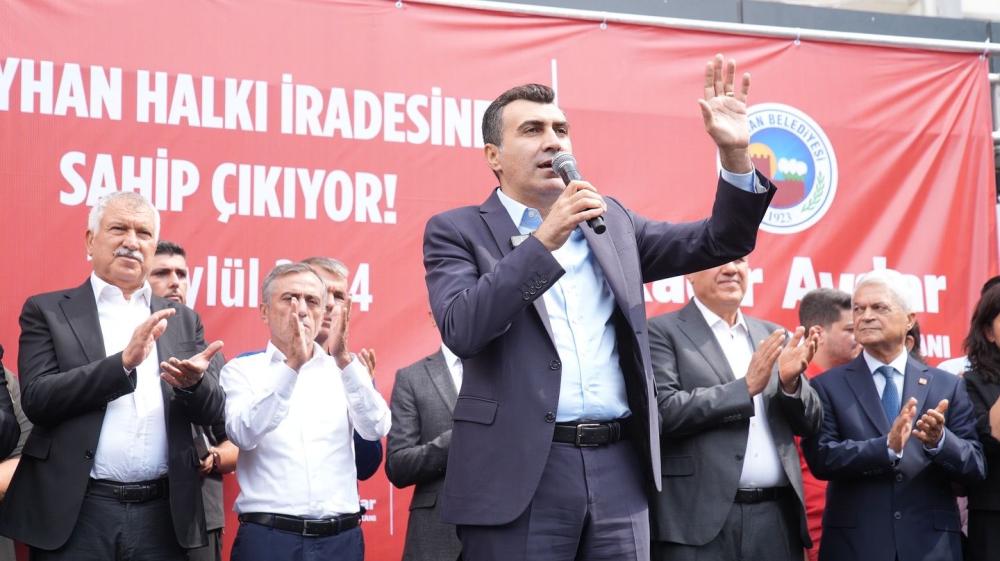 CHP’DEN CEYHAN’DA KADİR AYDAR İÇİN TEPKİ: HALKIN İRADESİ GASP EDİLDİ