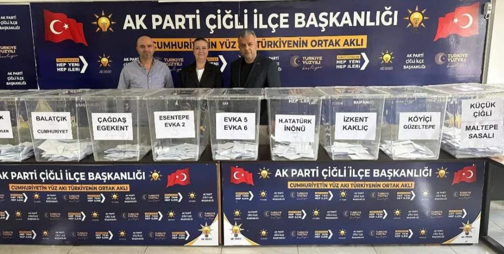 AK PARTİ ÇİĞLİ’DE DELEGE SEÇİMLERİNDE DÜŞÜK KATILIM ŞOKU