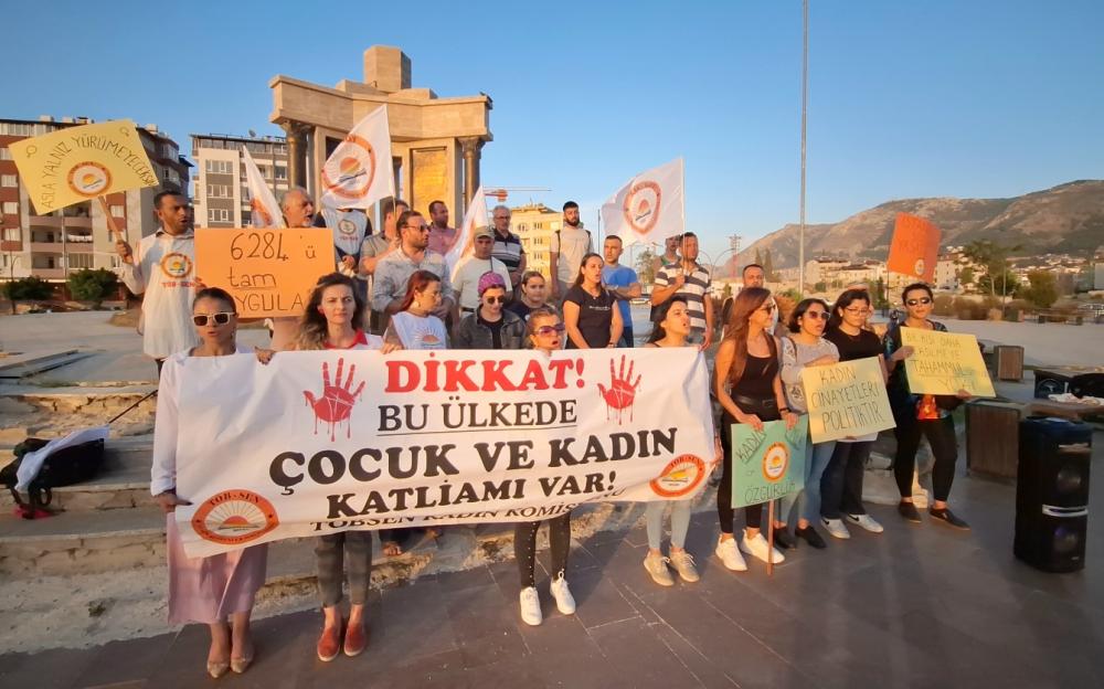 TÖB-SEN Hatay Kadın Komisyonu’ndan Dünya Kız Çocukları Günü’nde Şiddete Karşı Sert Mesaj