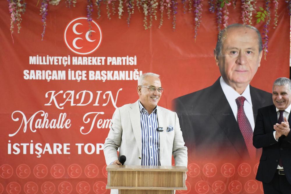 DEVLET BAHÇELİ’NİN MESAJI ADANA’DA HAYAT BULUYOR