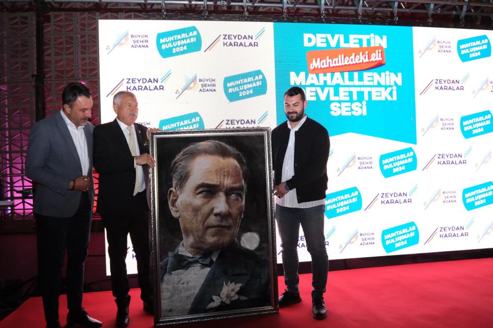 Adana’da Birlik ve Beraberlik Toplantısı: Zeydan Karalar Muhtarlarla Bir Araya Geldi