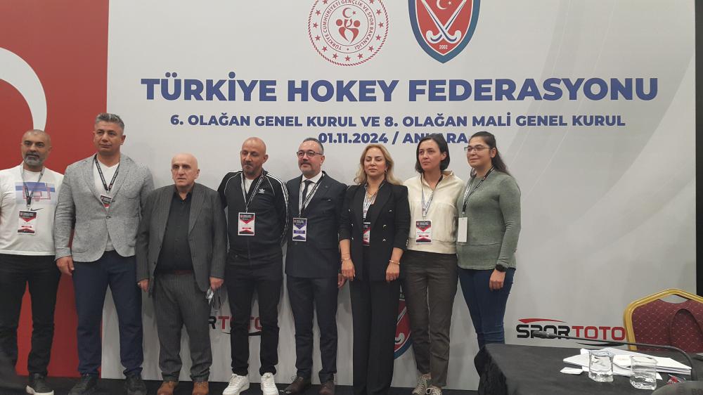 MUSTAFA ÇAKIR, TÜRKİYE HOKEY FEDERASYONU’NUN YENİ BAŞKANI OLDU