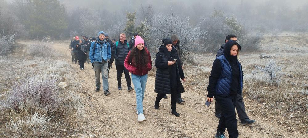 Beypazarı’nda Doğa Yürüyüşleri Yeni Yılda da Devam Ediyor