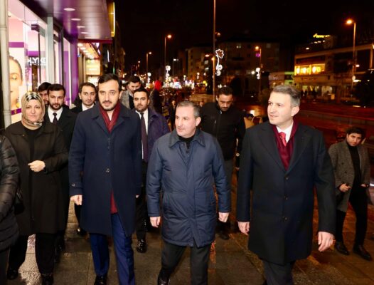 AK Parti İl Başkanı Adayı Abdullah Özdemir Sultanbeyli’de Esnafı Ziyaret Etti