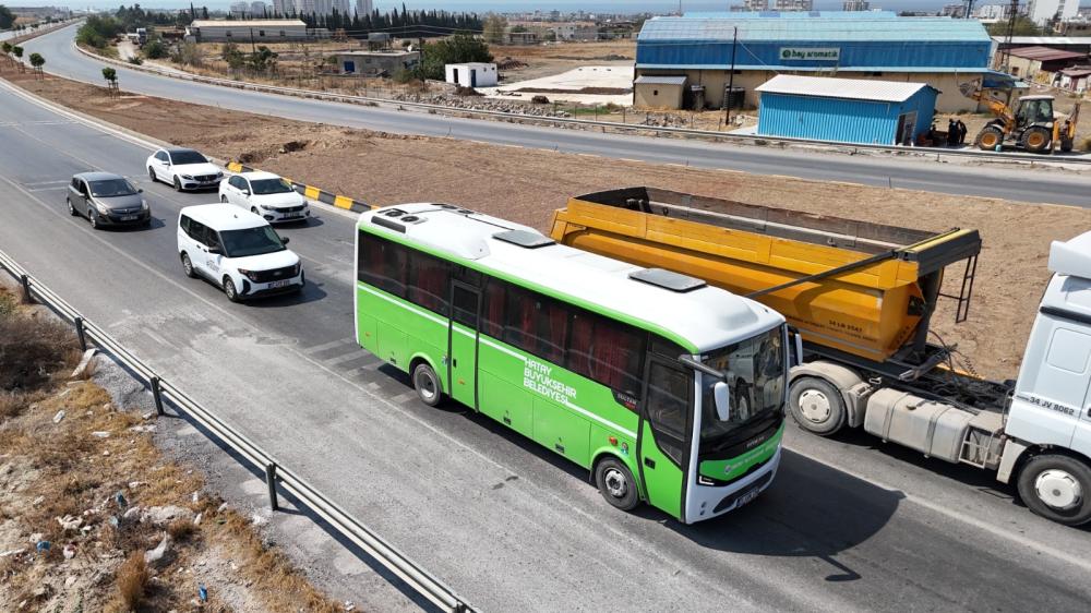 ARSUZ-ANTAKYA OTOBÜSLERİ TOPLU ULAŞIMI RAHATLATTI