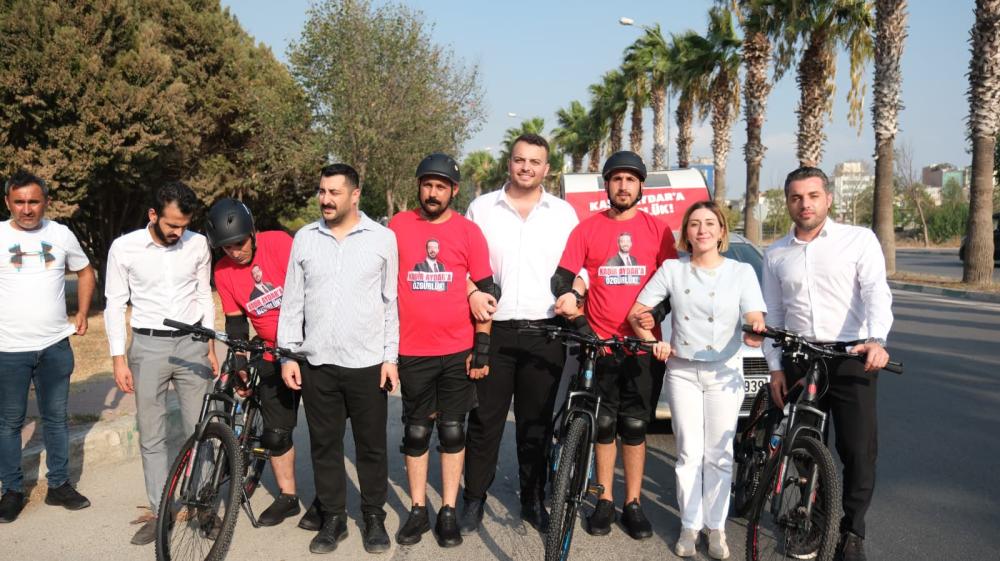 Kadir Aydar ı İçin Ceyhan’dan Silivri’ye Özgürlük Pedalları