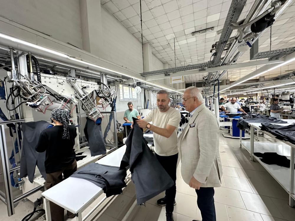 YUSUF KANLI’DAN ÜRETİME VE İSTİHDAMA ”TAM DESTEK” MESAJI!