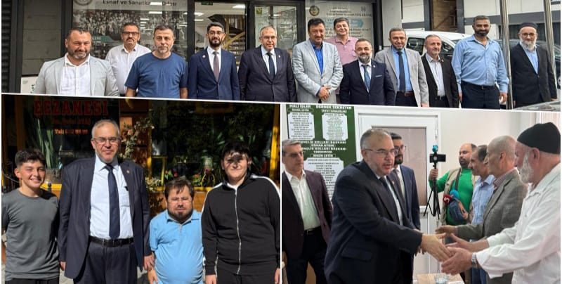 ÇALIŞKAN GAZİOSMANPAŞA\'DA HALKIN NABZINI TUTTU