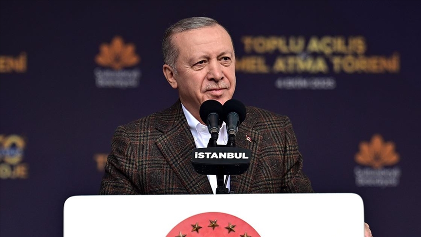 CUMHURBAŞKANI ERDOĞAN SULTANBEYLİ’DE: 50 PROJE AÇILDI, 9 PROJENİN TEMELİ ATILDI