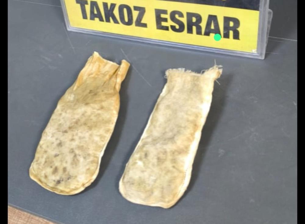 HATAY’DA UYUŞTURUCU OPERASYONU: 268 GRAM TAKOZ ESRAR ELE GEÇİRİLDİ