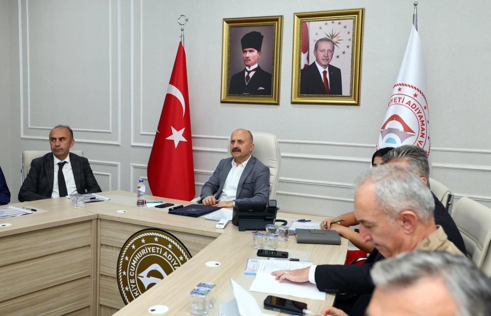 ADIYAMAN’DA BAĞIMLILIKLA MÜCADELE İL KOORDİNASYON KURULU TOPLANTISI YAPILDI