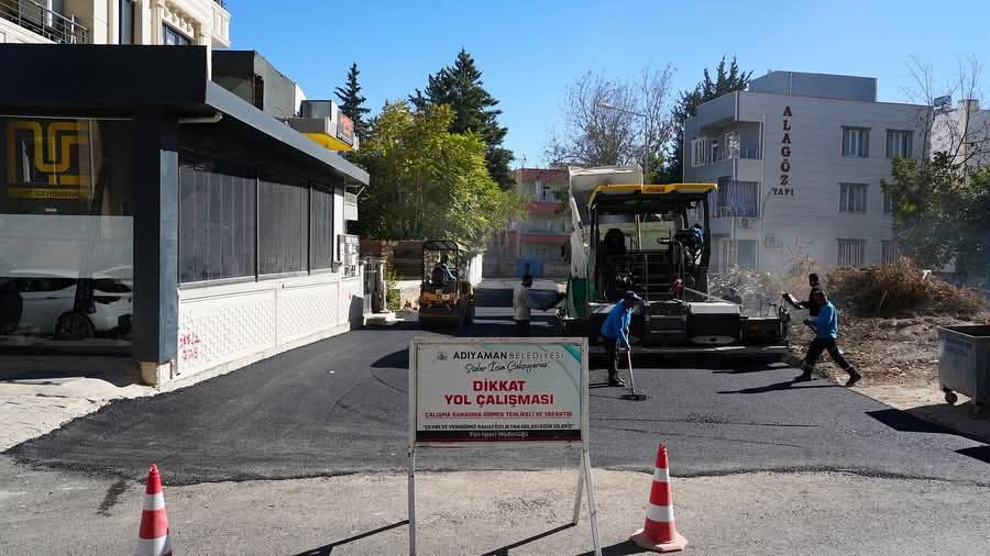 Adıyaman Belediyesi alt ve üstyapı çalışmalarını eş zamanlı sürdürüyor