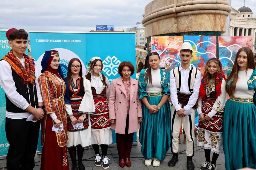 Maarif Okulları'ndan Üsküp’te “16 Kasım Dünya Hoşgörü Günü” Etkinliği