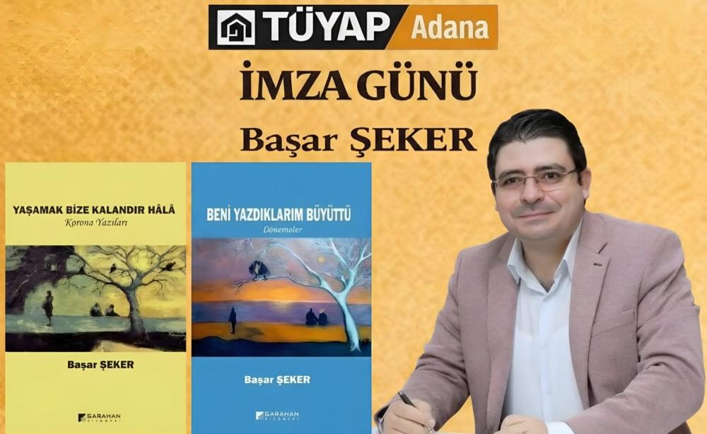 Yılın İlk Kitap Fuarında Başar Şeker Okurlarıyla Buluşuyor